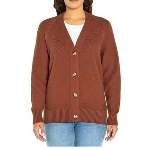 GAP Women’s Cardigan Long Sleeve cozy relaxed